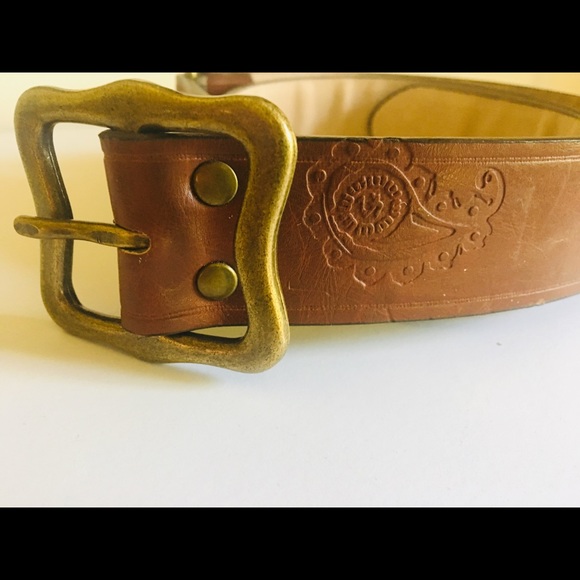 Accessories - Vintage brown leather belt